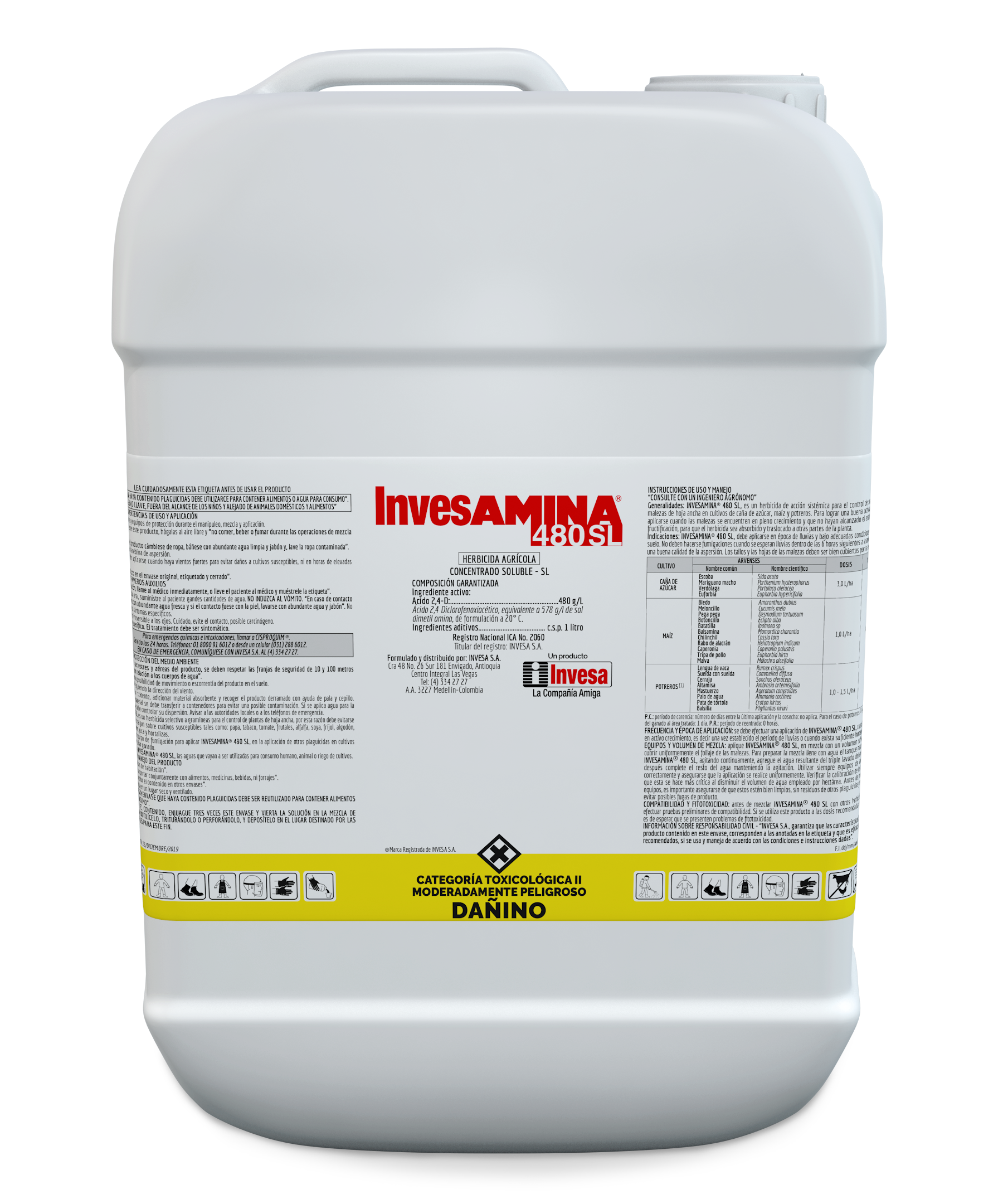 Invesamina 480 SL - Invesa - La Compañía Amiga